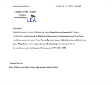 Tablet Screenshot of lea-lippstadt.de